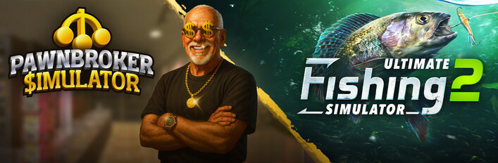 Pawnbroker Simulator x Ultimate Fishing Simulator 2