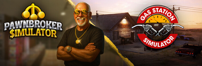 Pawnbroker Simulator x Gas Station Simulator