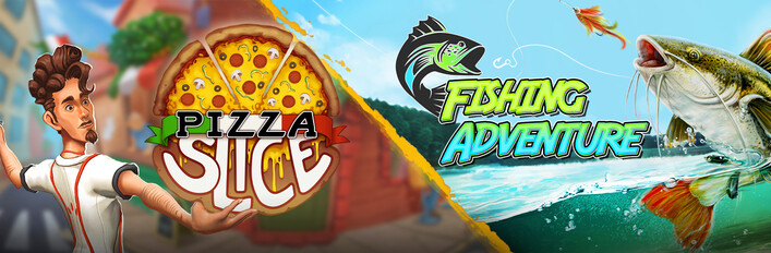 Pizza Slice x Fishing Adventure