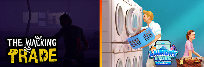 The Walking Trade x Laundry Store Simulator
