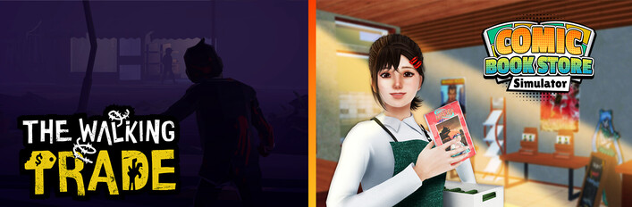 The Walking Trade x Comic Book Store Simulator