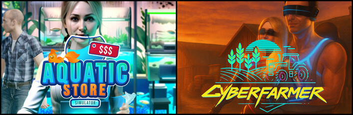 Cyber Farmer x Aquatic Store Simulator