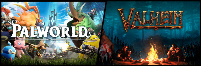 Palworld + Valheim