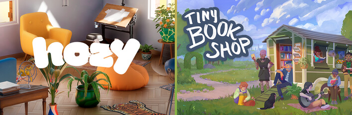 Tiny Bookshop + Hozy