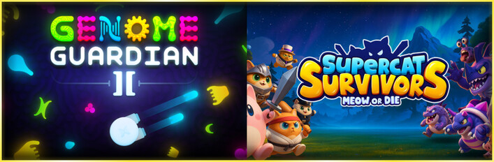 🧬 Genome Guardian 2 × Supercat Survivors 😺