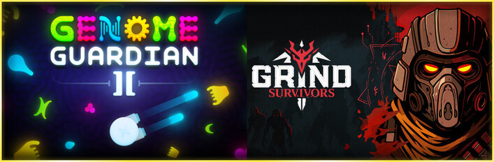 🧬 Genome Guardian 2 × Grind Survivors 👿