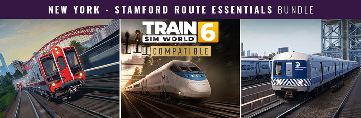 Train Sim World® 6: Northeast Corridor Metro-North: New York - Stamford Route Essentials Bundle