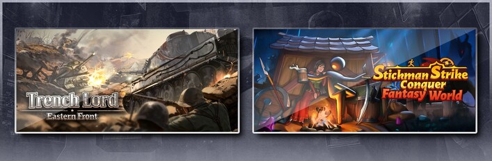 Trench Lord: Eastern Front & Stickman Strikes: Conquer Fantasy World
