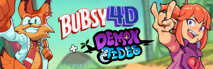 Bubsy 4D + Demon Tides