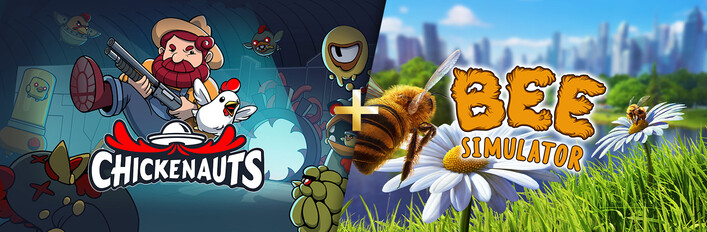 Chickenauts + Bee Simulator