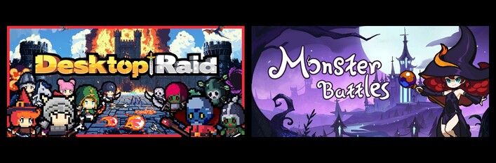 Desktop Raid & Monster Battles