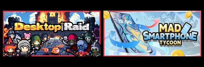 Desktop Raid & Mad Smartphone Tycoon