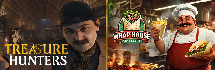 Treasure Hunters x Wrap House Simulator