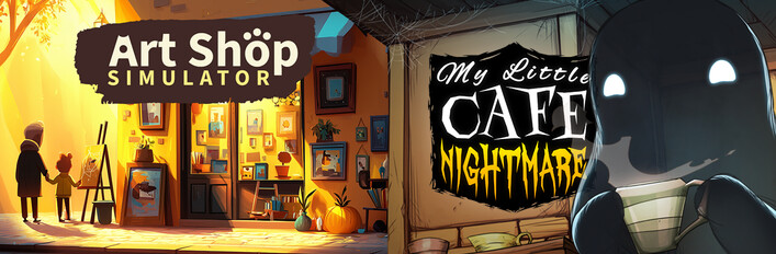 Art Shop Simulator x My Little Cafe Nightmare