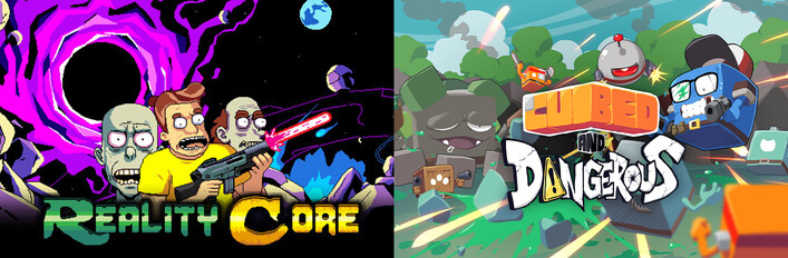 Reality Core x Cubed and Dangerous: Looter Shooters