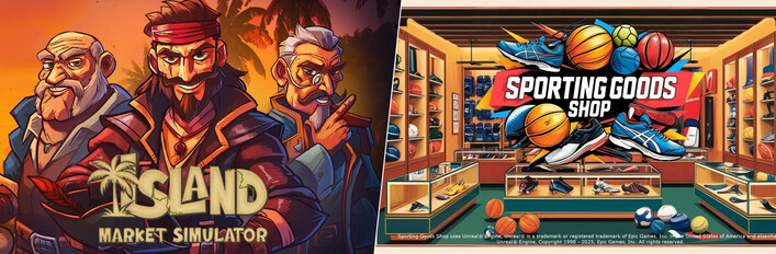 Island Market Simulator - Sporting Good Shop