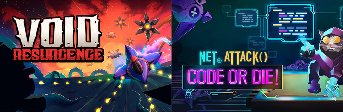 🚀 Void Resurgence x Net.Attack() - Code or Die! 🐈: Bullet Hell Madness
