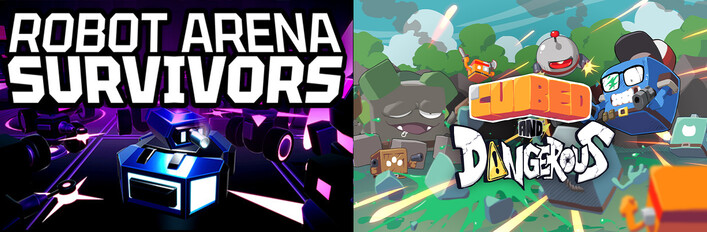 Robot Arena Survivors x Cubed and Dangerous