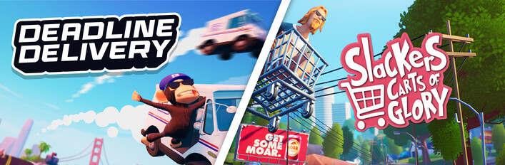 DEADLINE DELIVERY & Slackers - Carts of Glory Bundle