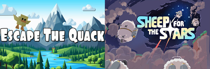 Escape the Quack + Sheep for the Stars