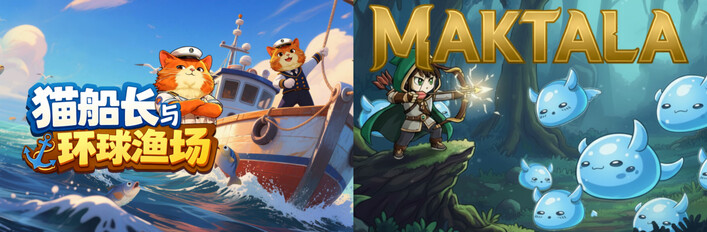 🐟猫船长与环球渔场 + Maktala: Slime Lootfest🏹
