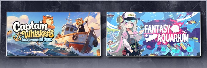 Captain Whiskers: Incremental Seas & Fantasy Aquarium