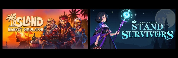 Island Market Simulator & I Am Legion: Stand Survivors