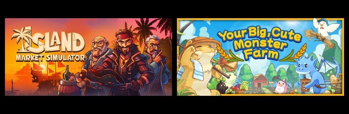 Island Market Simulator & Your Big, Cute Monster Farm