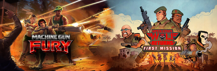 Machine Gun Fury x Operation Wolf Returns: First Mission