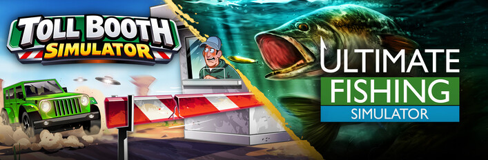 Toll Booth Simulator x Ultimate Fishing Simulator