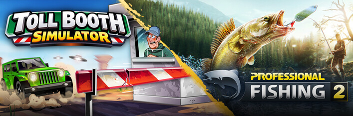 Toll Booth Simulator x Professional Fishing 2
