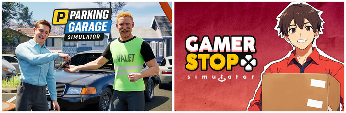 Parking Garage Simulator & Gamer Stop Simulator