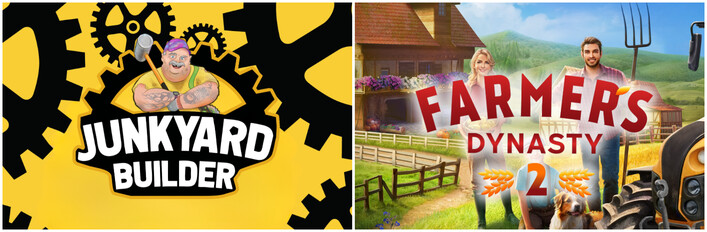 Farmer's Dynasty 2 x Junkyard Builder