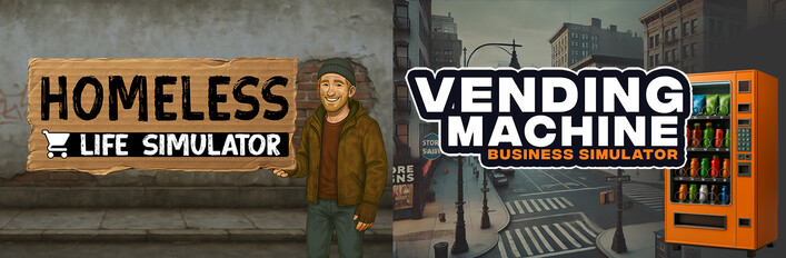 Homeless Life & Vending Machine