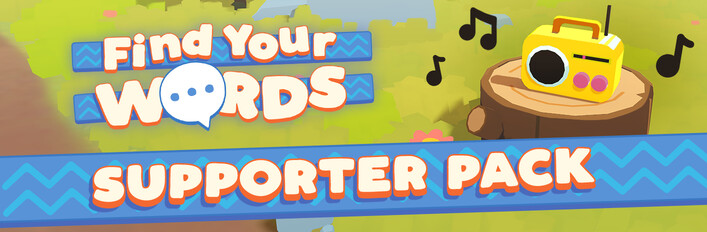 Find Your Words Supporter Pack