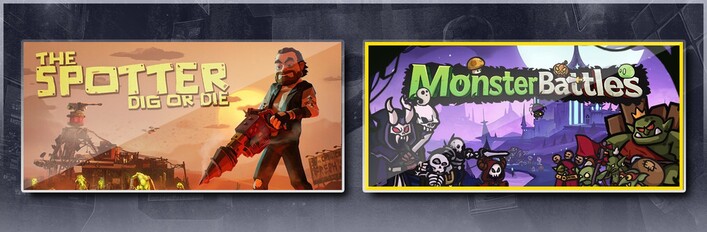 The Spotter: Dig or Die & Monster Battles: Autobattler