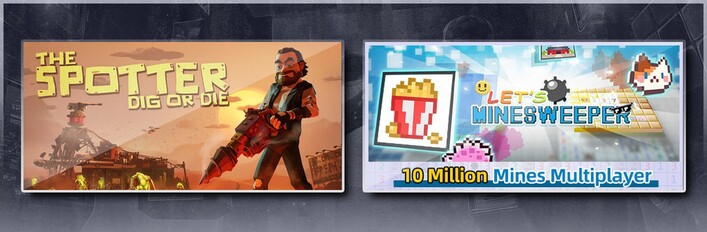 The Spotter: Dig or Die & Let's Minesweeper