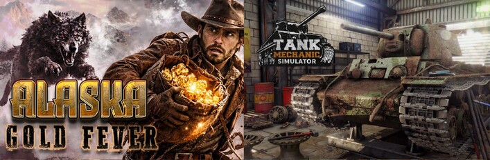 Tank Mechanic Simulator & Alaska Gold Fever
