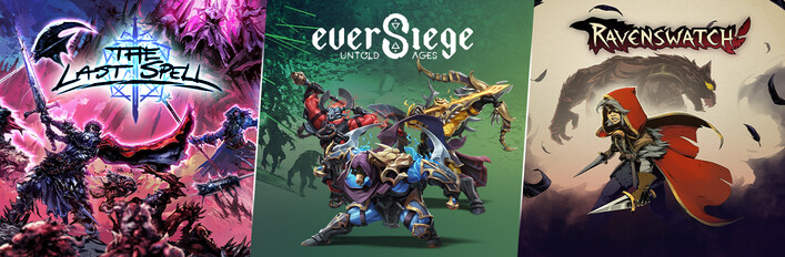 EverSiege X Ravenswatch X The Last Spell