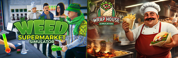 Weed Supermarket Simulator x Wrap House Simulator