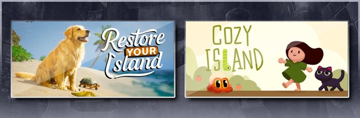 Restore Your Island + Cozy Island