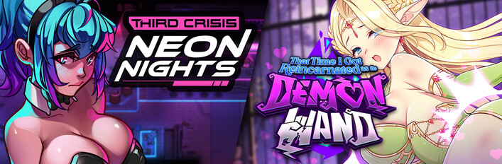 Third Crisis: Neon Nights x That Time I Got Reincarnated as a Demon Hand