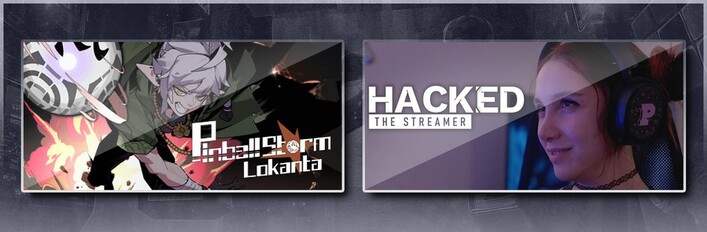 Pinball Storm: Lokanta & Hacked: The Streamer