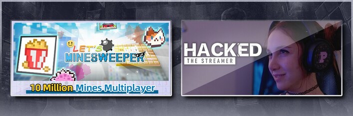 Let's Minesweeper & Hacked: The Streamer