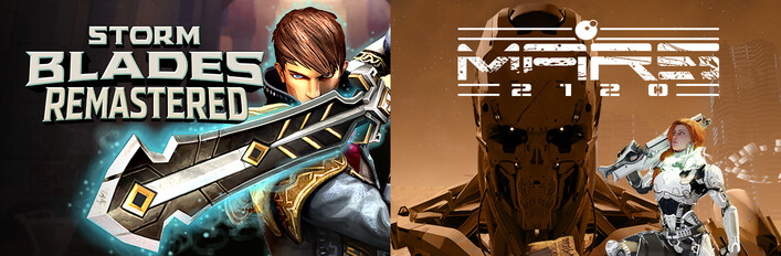 Defeat the Giants: Stormblades Remaster + MARS 2120 