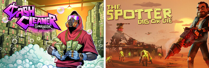 Cash Cleaner Simulator x The Spotter