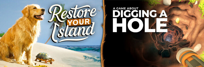 Restore Your Island + A Game About Digging A Hole™
