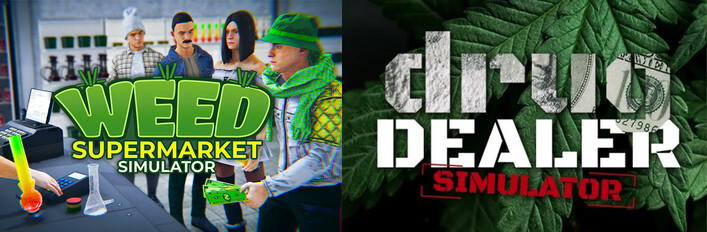 Weed Supermarket Simulator x Drug Dealer Simulator