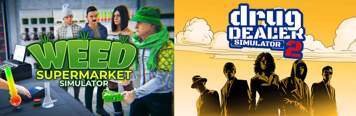 Weed Supermarket Simulator x Drug Dealer Simulator 2
