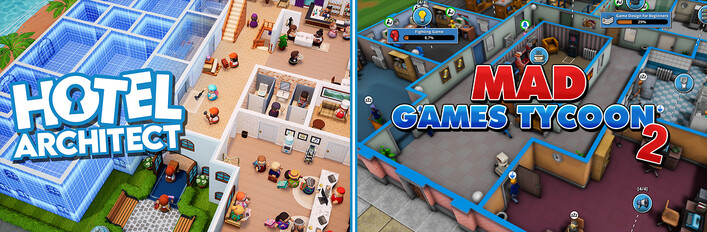 Hotel Architect x Mad Games Tycoon 2